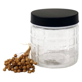 Glasgefäß mit Schraubdeckel 80 cl