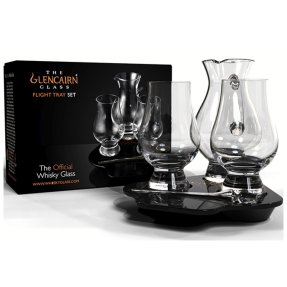 Glencairn Tasting Set – mit handgefertigtem Holzteller