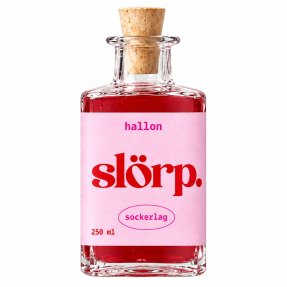 Slörp Zuckersirup Himbeere 25 cl