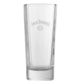 Jack Daniels highballglas - vit logo
