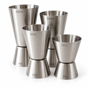 Barmaß-Set 4 Stück 1,5–6 cl
