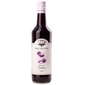 Miss Bloom Veilchensirup – Blühende Veilchen – 50 cl