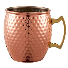 Moscow Mule Kupferbecher gehämmert 45 cl