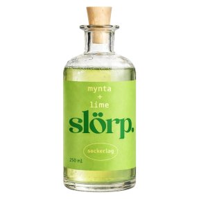 Slörp Zuckersirup Minze + Limette