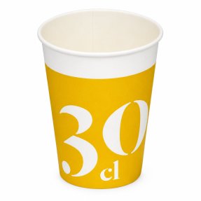 Papierbiergläser 30 cl 50er Pack