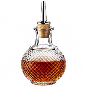 Runde Diamant-Streuflasche 22 cl mit Ausgießer