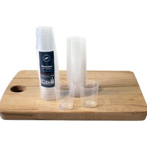Schnapsglas aus Kunststoff 3 cl 20er-Pack
