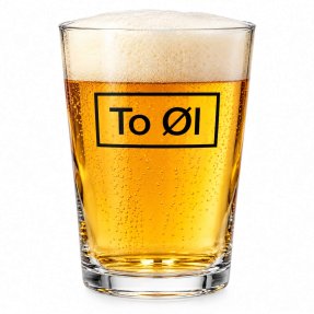 To Øl Bodega Bierglas 40 cl
