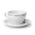Barista Cappuccino-Tasse mit Untertasse im 2er-Pack