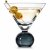 Cocktailglas Spice schwarz 20 cl 2er-Pack