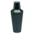 Dreiteiliger Cocktailshaker aus Kunststoff, schwarz