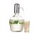 Dryckesdispenser i glas med pump 3,5 liter