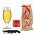 Weihnachtsgeschenkpaket mit Öffner, Pastillen & Falcon Bierglas 40 cl