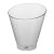 Finger food bägare plast 70 ml 6 cm glasklar 25-pack