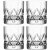 Orrefors Peak Double Old Fashionedglas 4-pack