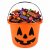 Halloween Süßigkeiteneimer Kürbis