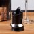 Champagnerverschluss mit Ausgießer – Schwarz