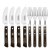 Tramontina Polywood pizzabestick 8 delar