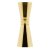 Yukiwa Octagon jigger guldpläterad 33/45 ml