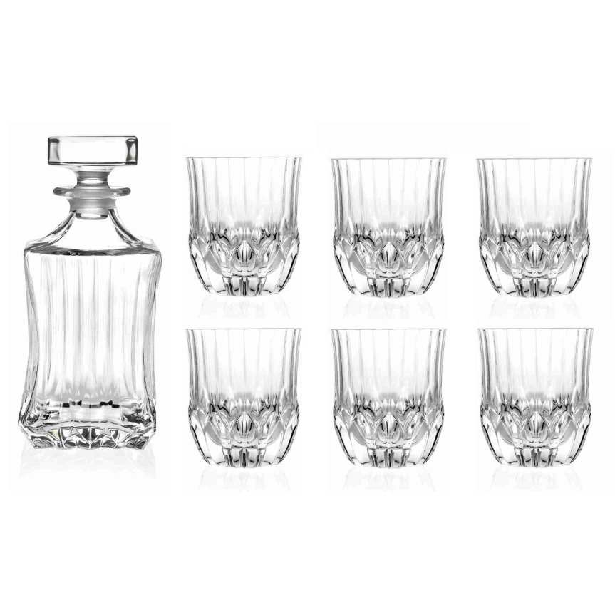 Zoombild von Adagi-Set – 6 Gläser und 1 Whisky-Karaffe