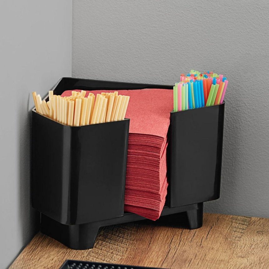 Bar Caddy für Ecken schwarz