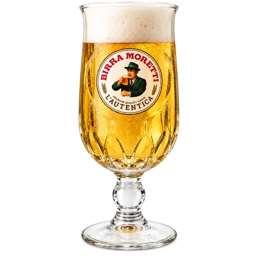 Zoombild von Birra Moretti Bierglas 40 cl