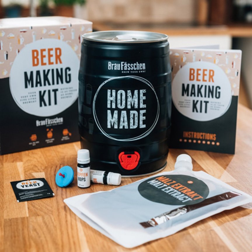 Brew Barrel Brau-Set für Zuhause – Weizenbier