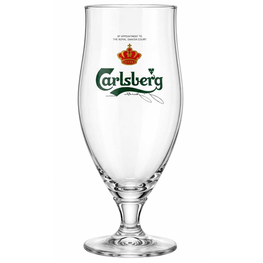 Zoombild von Carlsberg Bierkelch Retro 75 cl