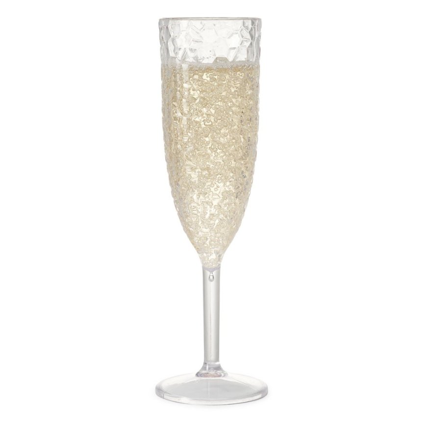 Champagnerglas Bubble aus Kunststoff 22,5 cl