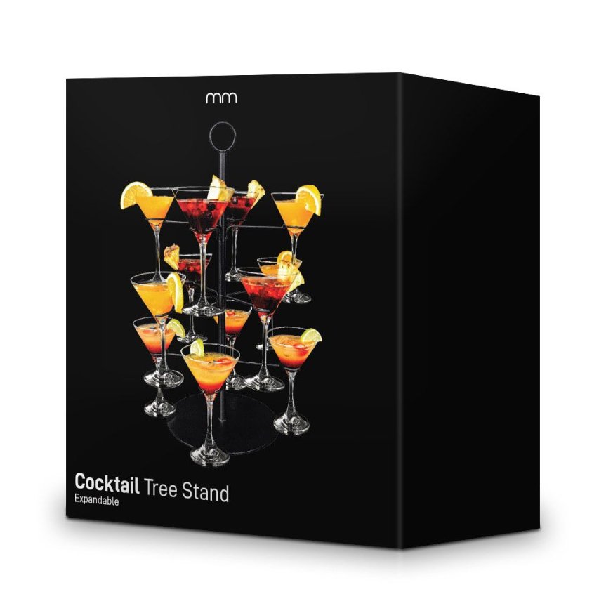 Cocktailbaum für 12 Gläser