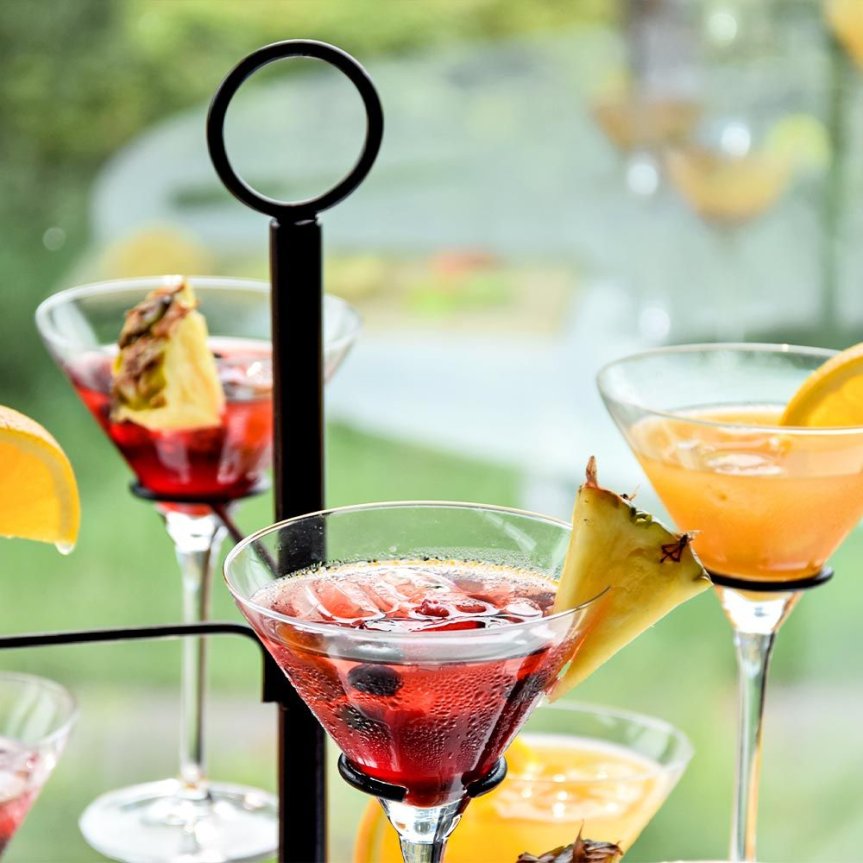 Cocktailbaum für 12 Gläser