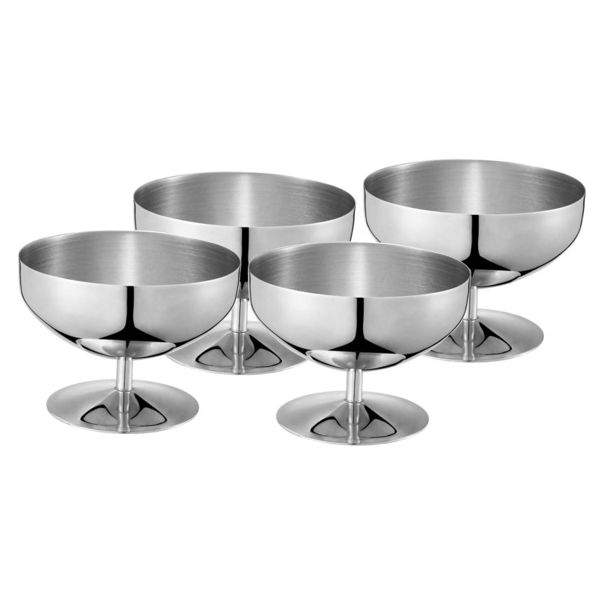 Zoombild von Daysi Eisbecher aus Edelstahl 25 cl, 4er-Pack