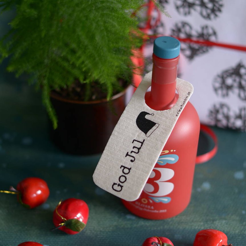 Spültuchkarte GOD JUL