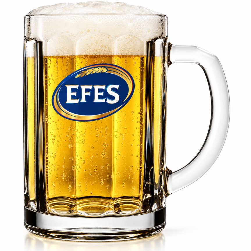Zoombild von Efes Bierkrug 30 cl