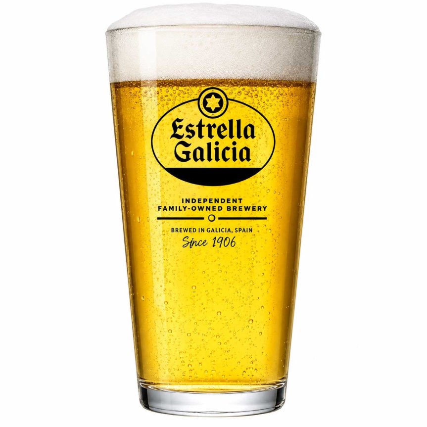 Zoombild von Estrella Galicia Bierglas 40 cl