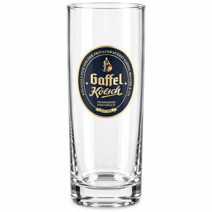 Zoombild von Gaffel Kölsch Bierglas 20 cl