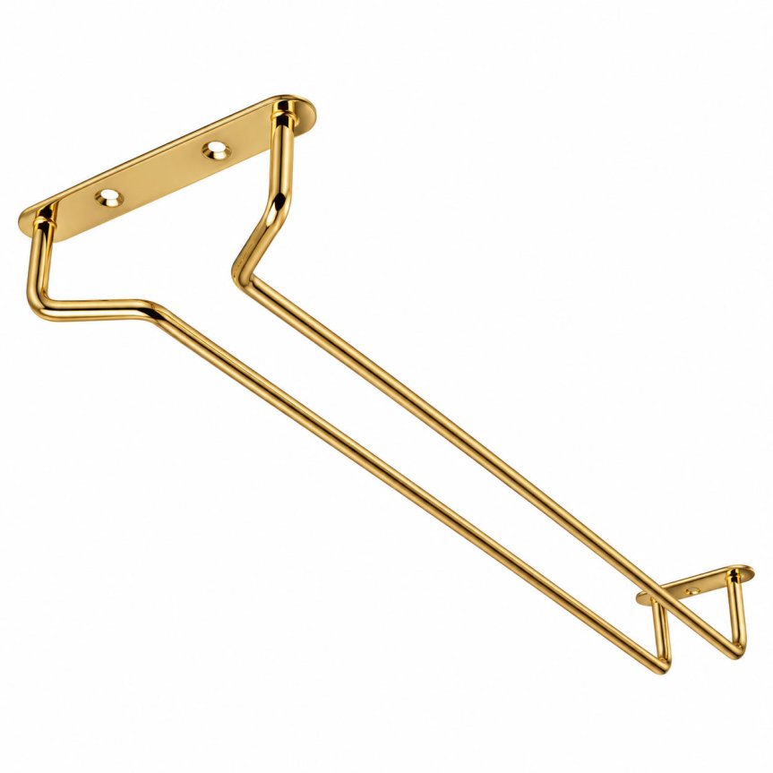 Zoombild von Gläserhalter aus Messing zum Aufhängen 40 cm, 2er-Pack