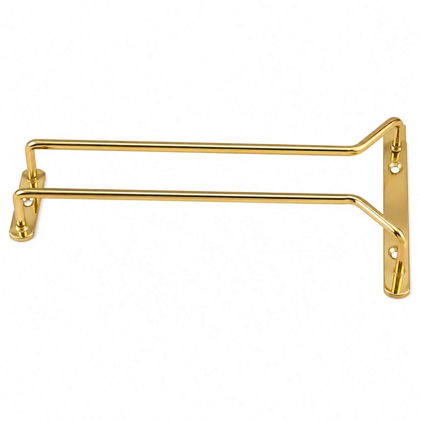 Zoombild von Messing-Glasgestell zum Aufhängen 30 cm, 2er-Pack