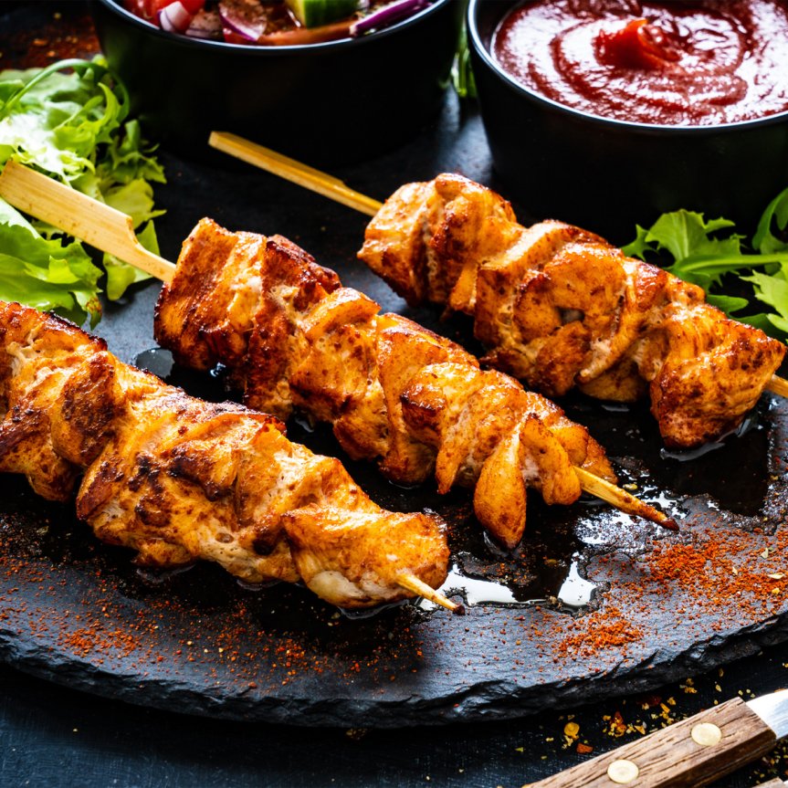 Grillspieße aus Bambus 50er-Pack