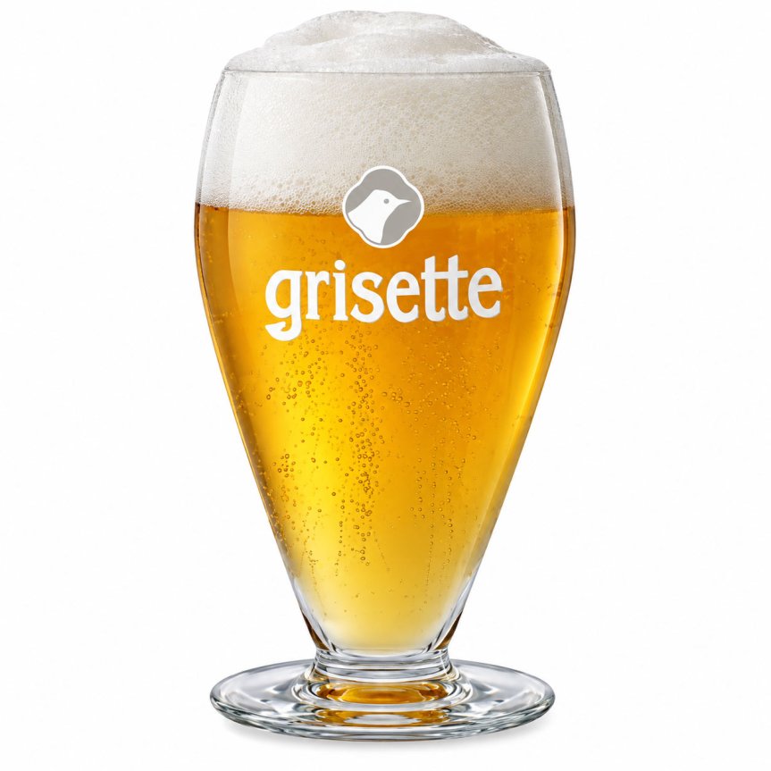 Zoombild von Grisette St Feuillien Bierglas 25 cl