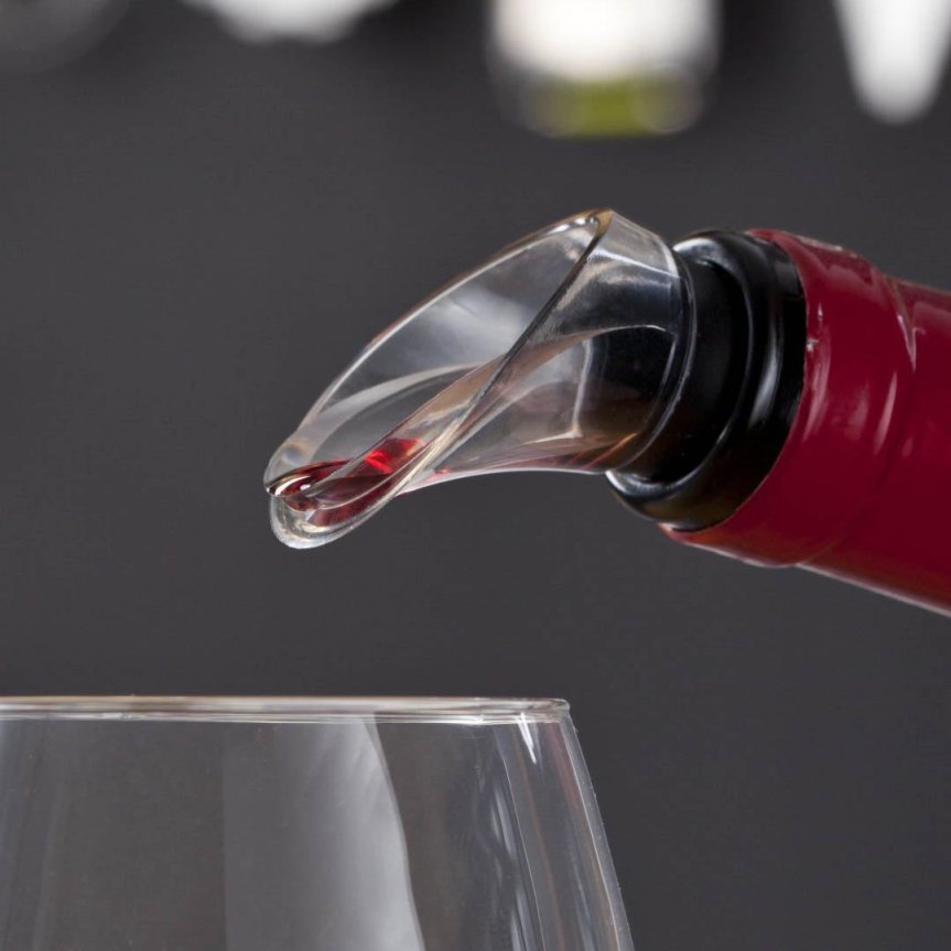 Zoombild von Weinausgießer Wine Server Schwarz 2er-Pack
