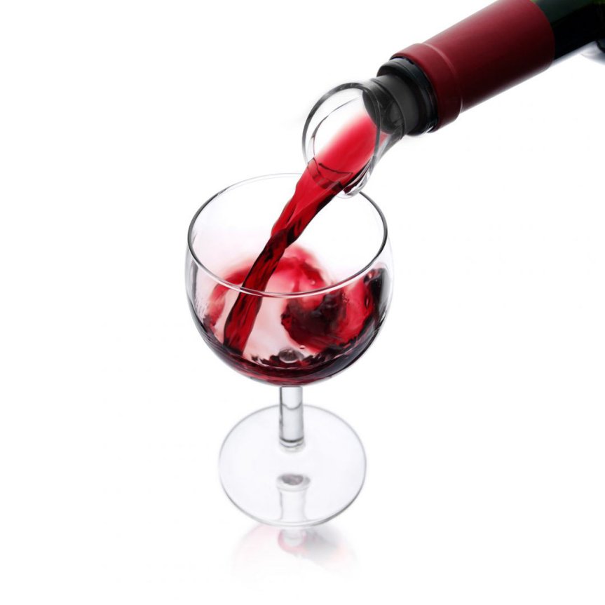 Zoombild von Weinausgießer Wine Server Schwarz 2er-Pack