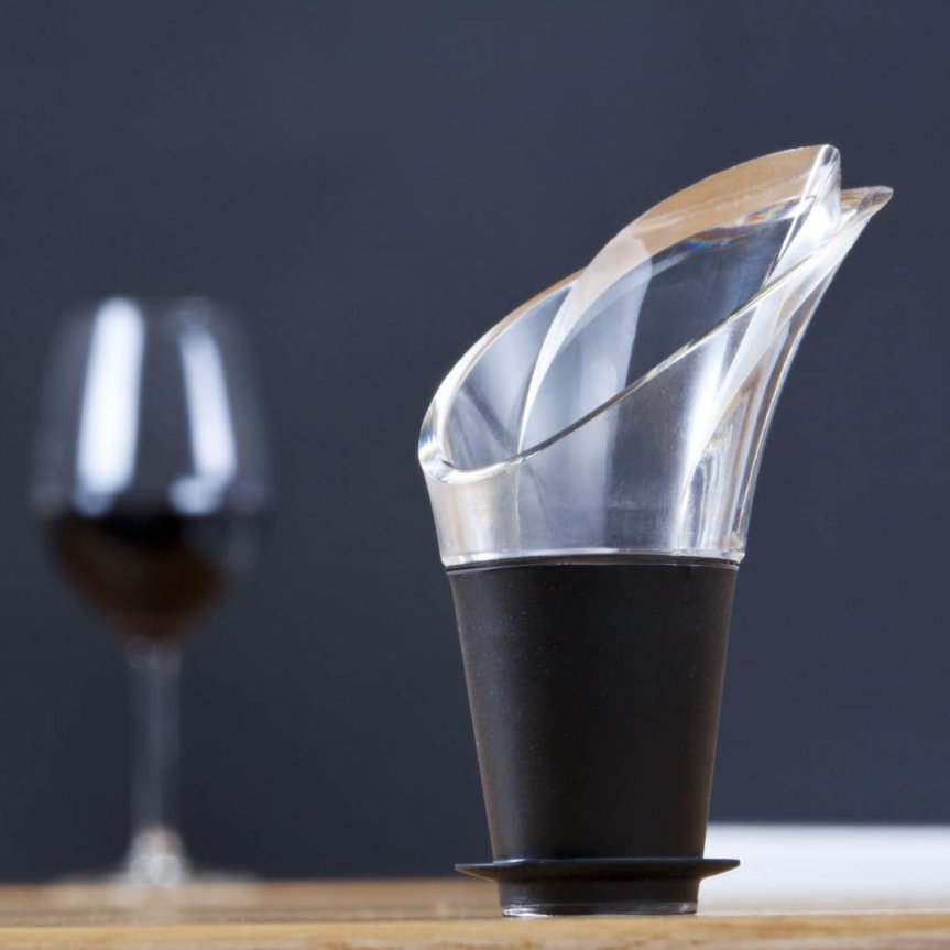 Zoombild von Weinausgießer Wine Server Schwarz 2er-Pack