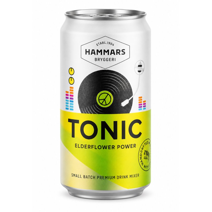 Hammars Tonic elderflower power 25 cl 24er Pack