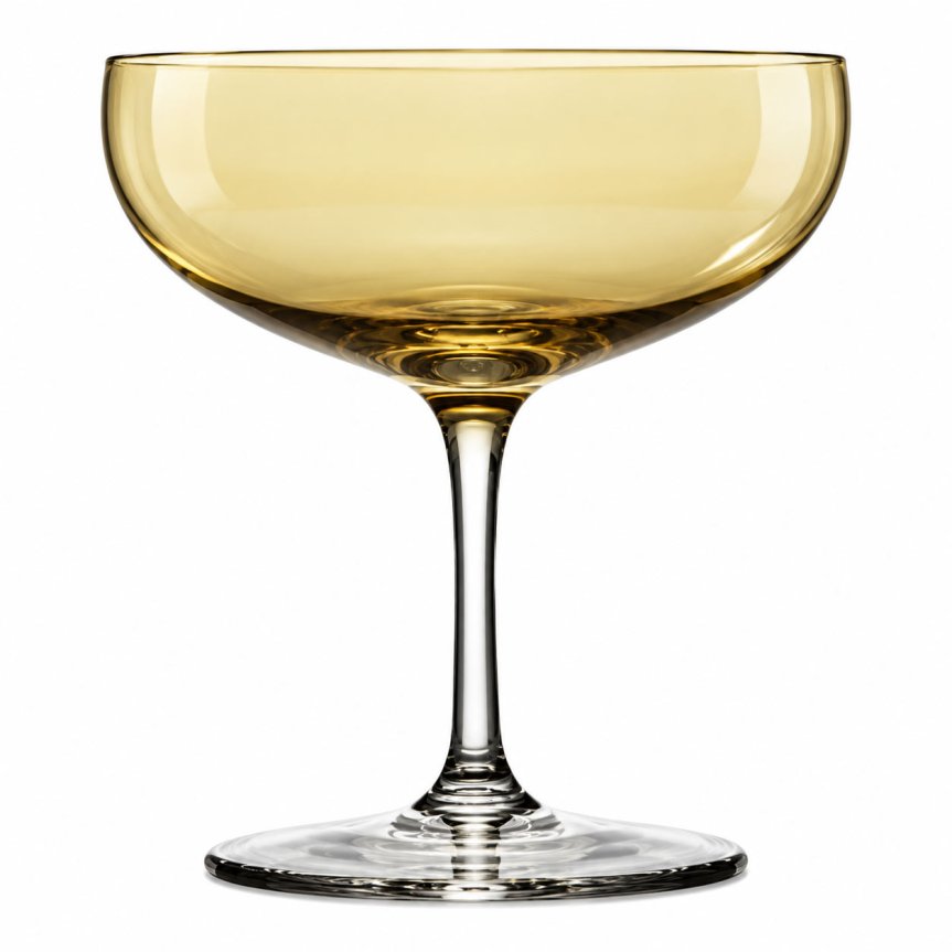 Zoombild von Magnor Happy Champagnerglas Gelb Coupe 28 cl