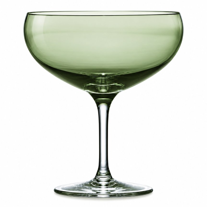 Zoombild von Magnor Happy Champagnerglas Grün Coupe 28 cl