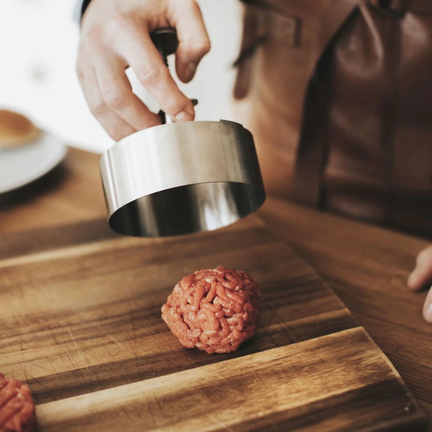 Haya Hamburgerpresse 11 cm Edelstahl