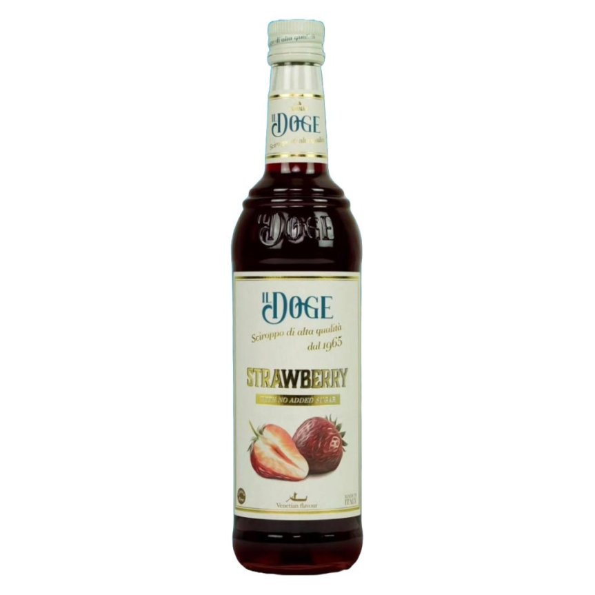 Il Doge Erdbeere Zuckerfreier Sirup 70 cl