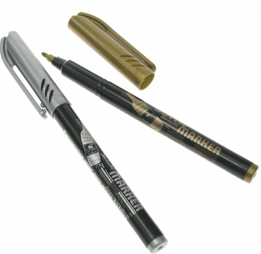 Markerpenna flaska glas