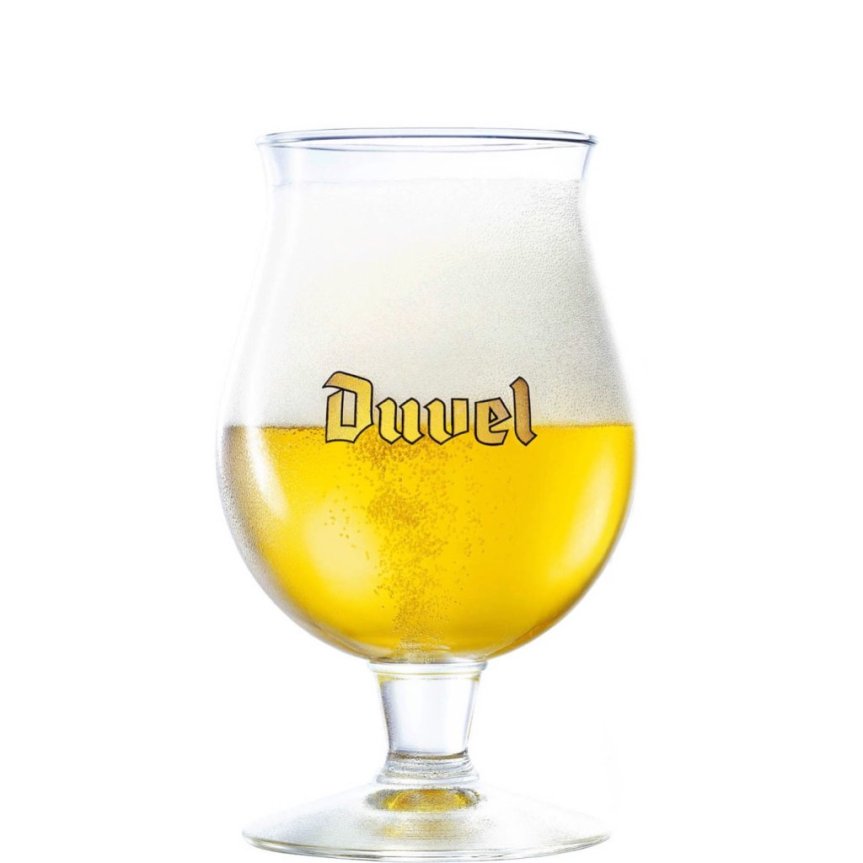 Duvel Ölglas 25 cl Beer Glass Tulip
